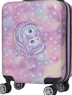 Børn Beckmann Tasker></noscript>Kuffert 22L, Unicorn Princess Purple