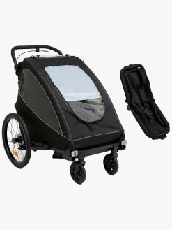 Beemoo Activity Sport Cykelanhænger inkl. Newborn Set, Black