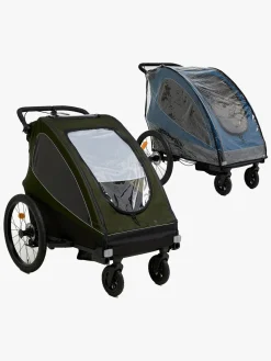 Beemoo Activity Sport Cykelanhænger inkl. Regnslag, Green