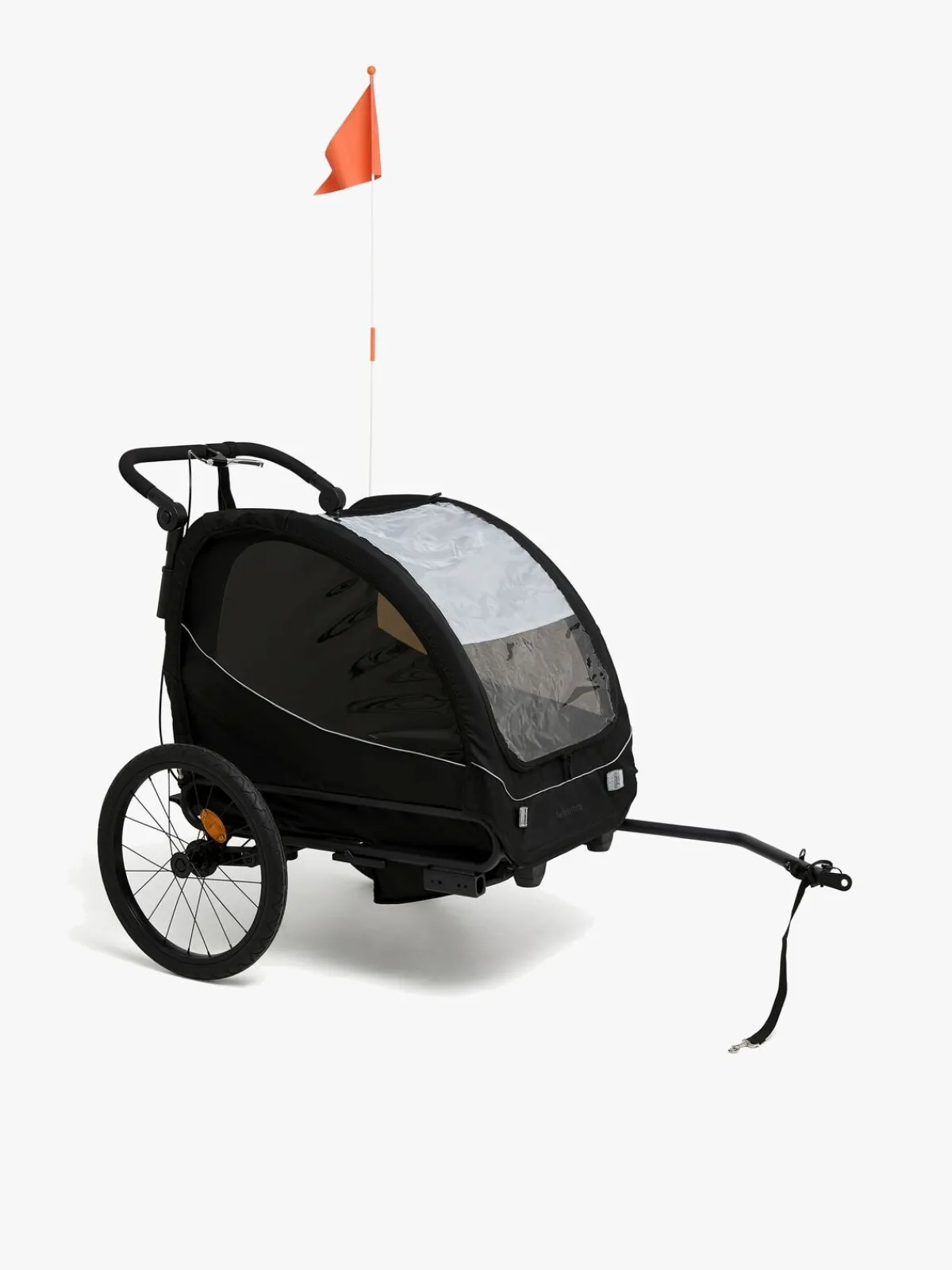 Beemoo Activity Sport Lite Cykelanhænger, Black