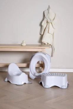 Beemoo Badeværelset>CARE Anti-Slip Potte, Toiletsæde og Skammel, Hvid