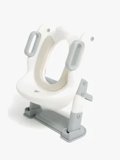 Beemoo Badeværelset*CARE Assist Toiletsæde med Stige, Grey/White Grå/Hvid