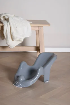 Beemoo Badeværelset*CARE Badekar m. Badestol & Stativ, Grå