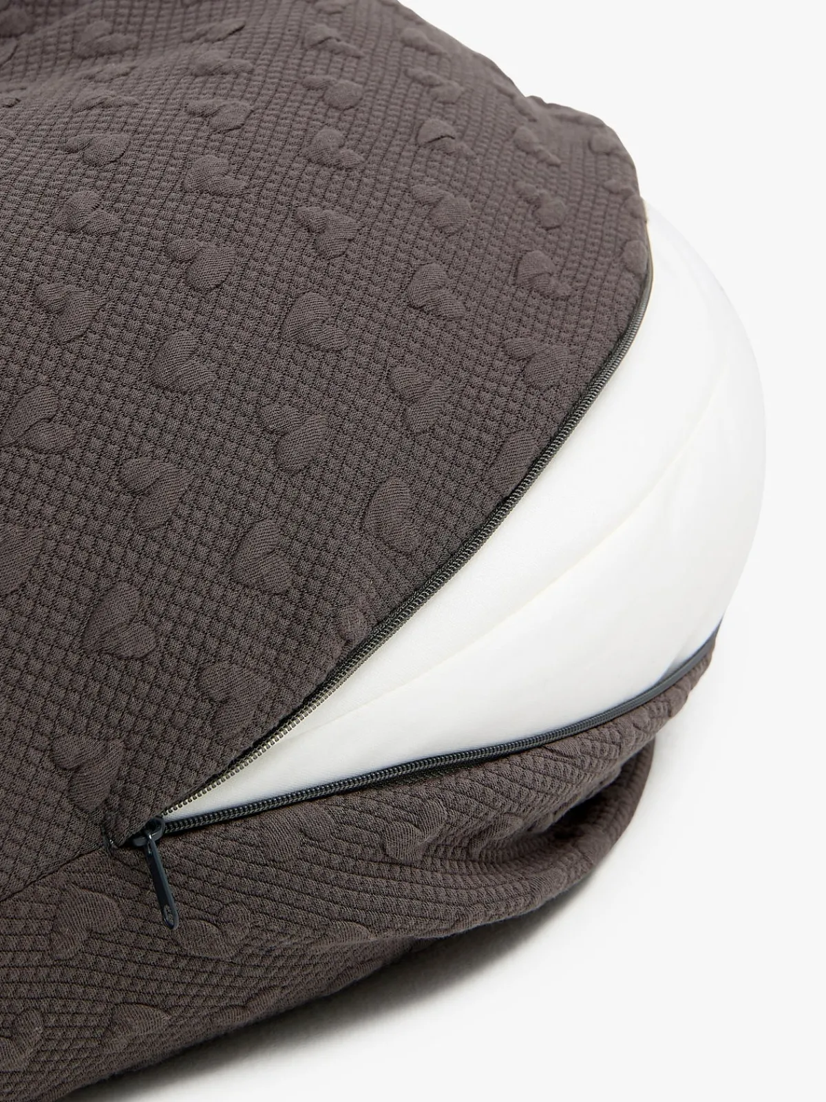 Beemoo Graviditet|Amning*CARE Cozy Graviditets- og Ammepude, Dark Grey Grå