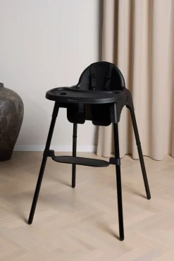 Beemoo CARE Eat Højstol, Pepper Black