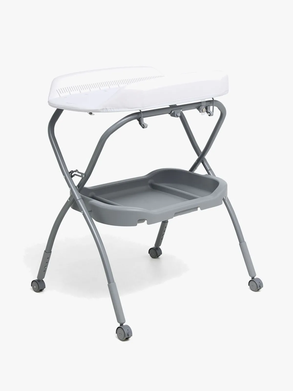 Beemoo CARE Flex Puslebord med Badekar, Dark Grey