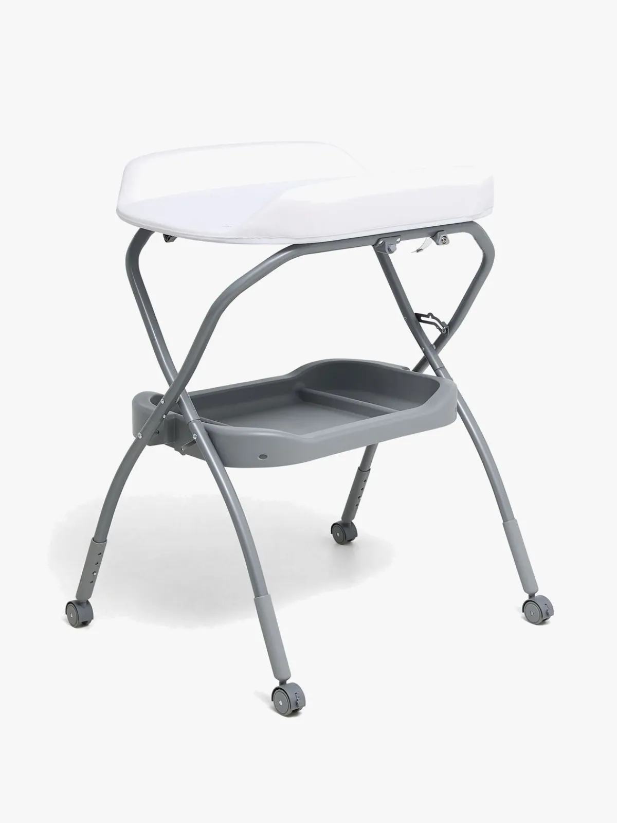 Beemoo CARE Flex Puslebord med Badekar, Dark Grey