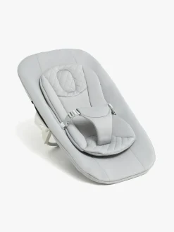 Beemoo CARE Harmony Højstol inkl. Sæt til Nyfødte, White/Wood