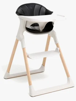 Beemoo Højstole & Tilbehør>CARE Harmony Højstol inkl. Hynde, White/Wood/Black