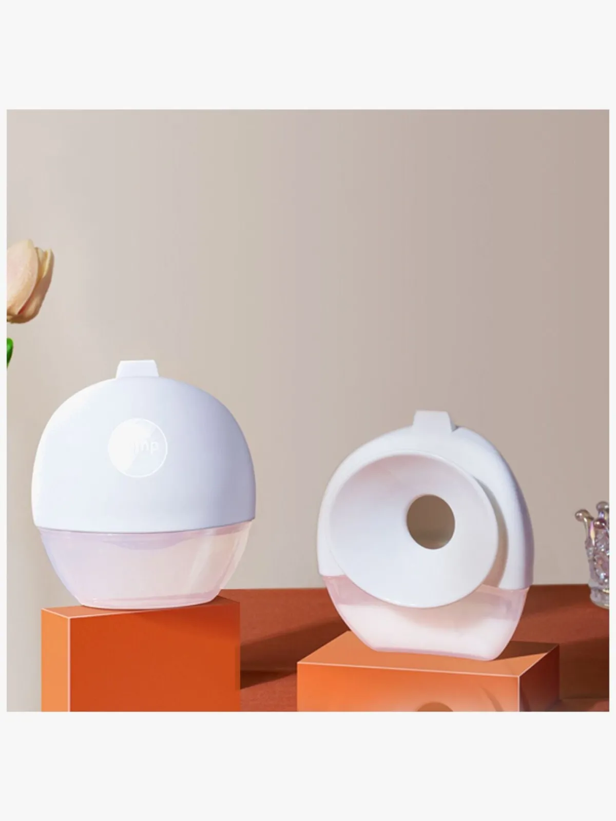 Beemoo Amning>CARE Horigen Bærbar Manuel Brystpumpe inkl. 10-pak Ammeindlæg