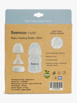 Beemoo Amning></noscript>CARE Modermælksflaske 180 Ml 2-pak inkl. Sut