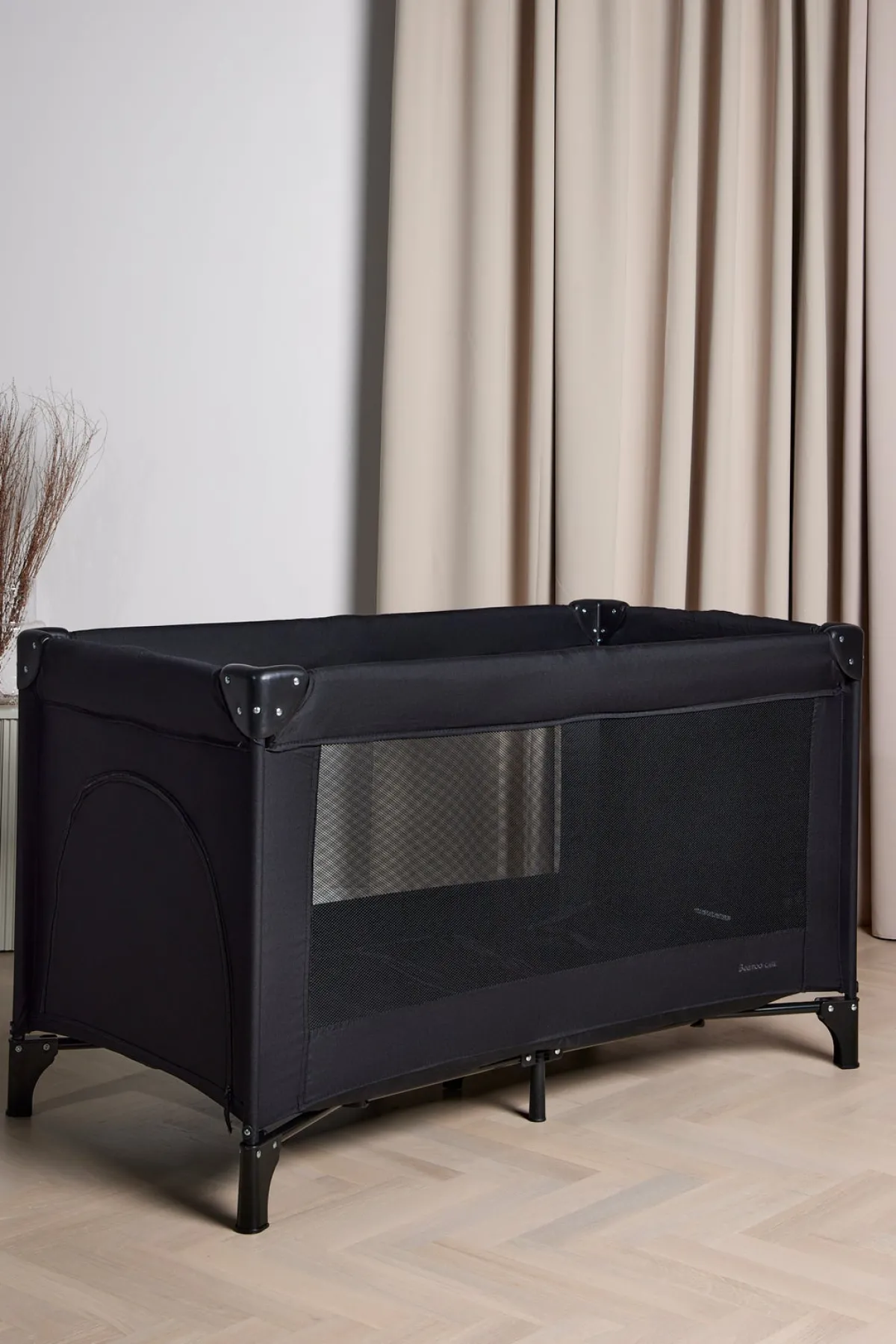 Børn Beemoo CARE QuickFold Weekendseng, Black