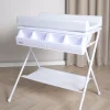 Beemoo Badeværelset|Pusleborde>CARE Sammenfoldeligt Puslebord m. Badekar, Hvid