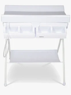 Beemoo Badeværelset|Pusleborde>CARE Sammenfoldeligt Puslebord m. Badekar, Hvid