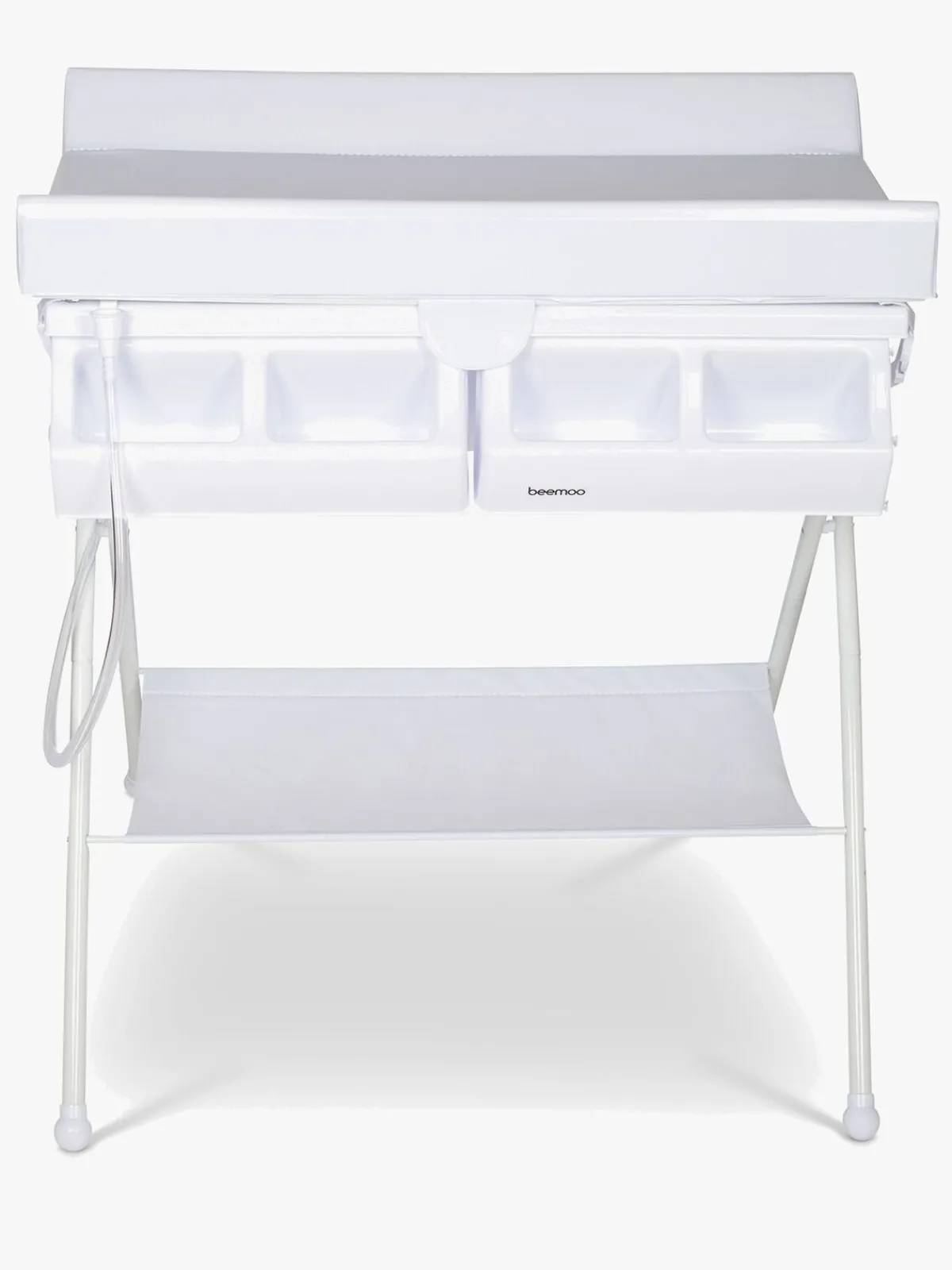 Beemoo Badeværelset|Pusleborde>CARE Sammenfoldeligt Puslebord m. Badekar, Hvid