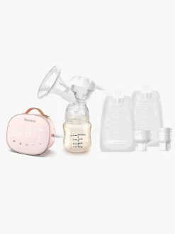 Beemoo CARE Single Elektrisk Brystpumpe inkl. Modermælksposer 180 ml 30-pak