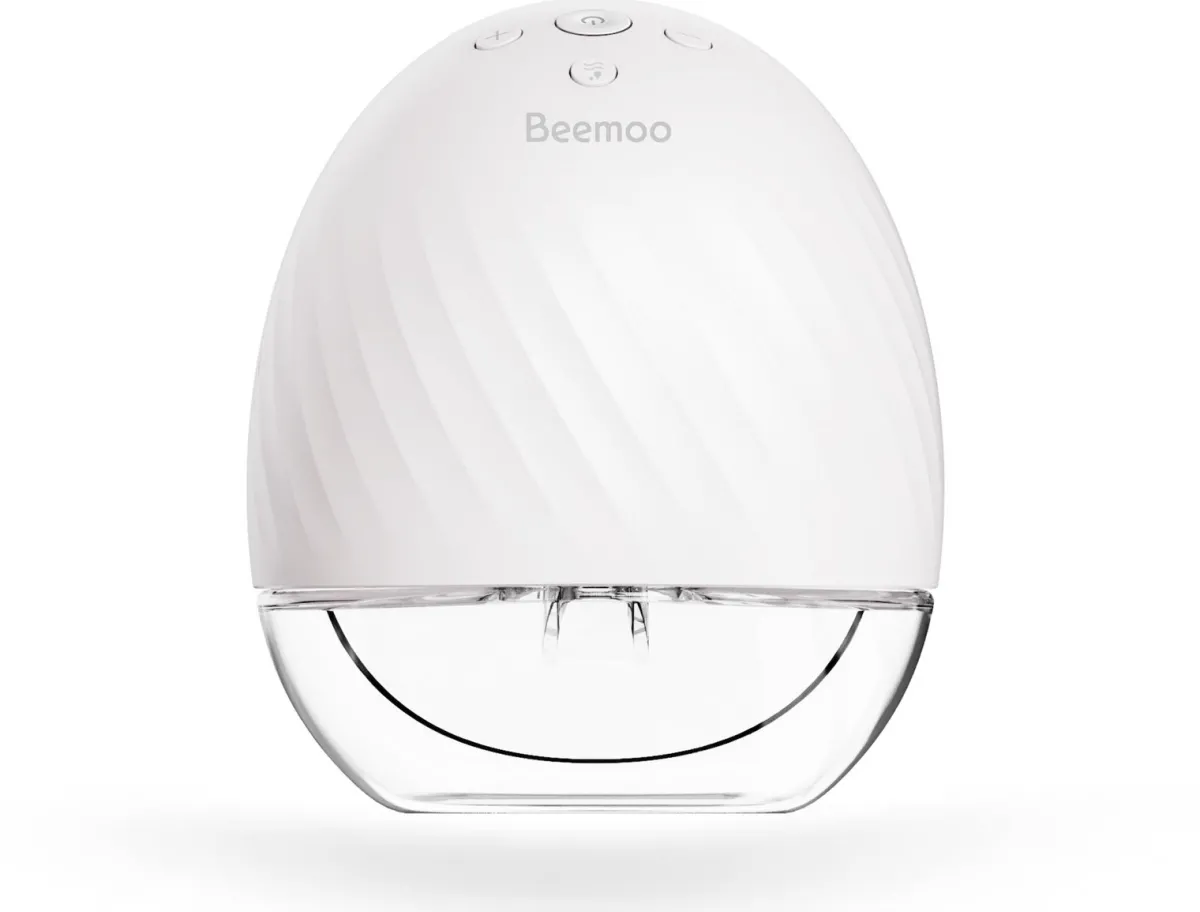 Beemoo CARE Wearable Elektrisk Brystpumpe Single inkl. Modermælksposer 180 ml 30-pak