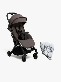 Beemoo Easy Fly Lux 4 Klapvogn inkl. Regnslag, Gull Grey