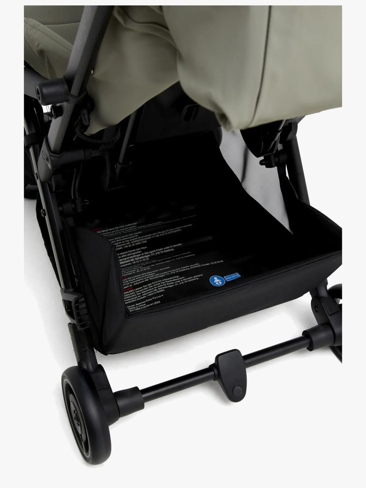 Beemoo Rejseklapvogne*Easy Fly Lux 4 Klapvogn, Spring Green Grøn