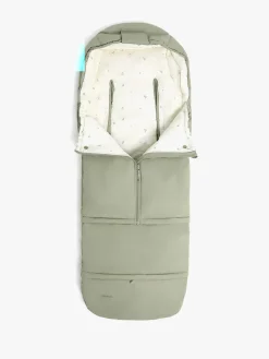 Beemoo Køreposer*Light Kørepose inkl. Forlængerdel, Green Eucalyptus Grøn