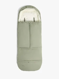 Beemoo Køreposer*Light Kørepose inkl. Forlængerdel, Green Eucalyptus Grøn