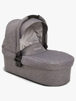 Beemoo Vognpakker></noscript>Maxi 4 Duovogn inkl. Maxi-Cosi CabrioFix i-Size Autostol Baby & Base, Grey/Silver