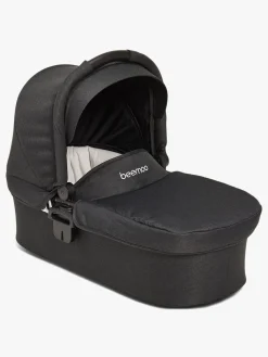 Beemoo Vognpakker></noscript>Maxi 4 Duovogn inkl. Route i-Size Autostol Baby, Black Silver/Mineral Grey