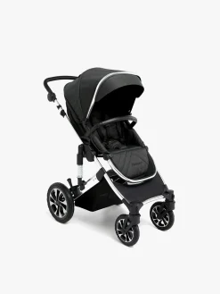 Beemoo Maxi 4 Klapvogn, Black/Silver