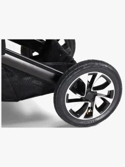 Beemoo Maxi 4 Twin Søskendevogn inkl. Søskendeklapvognsdel, Black/Black