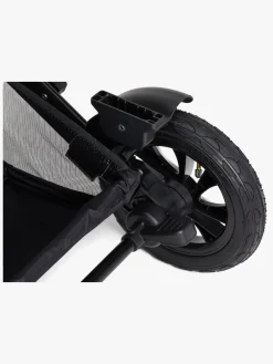 Beemoo Maxi 4 Twin Søskendevogn inkl. Søskendeklapvognsdel, Black/Black