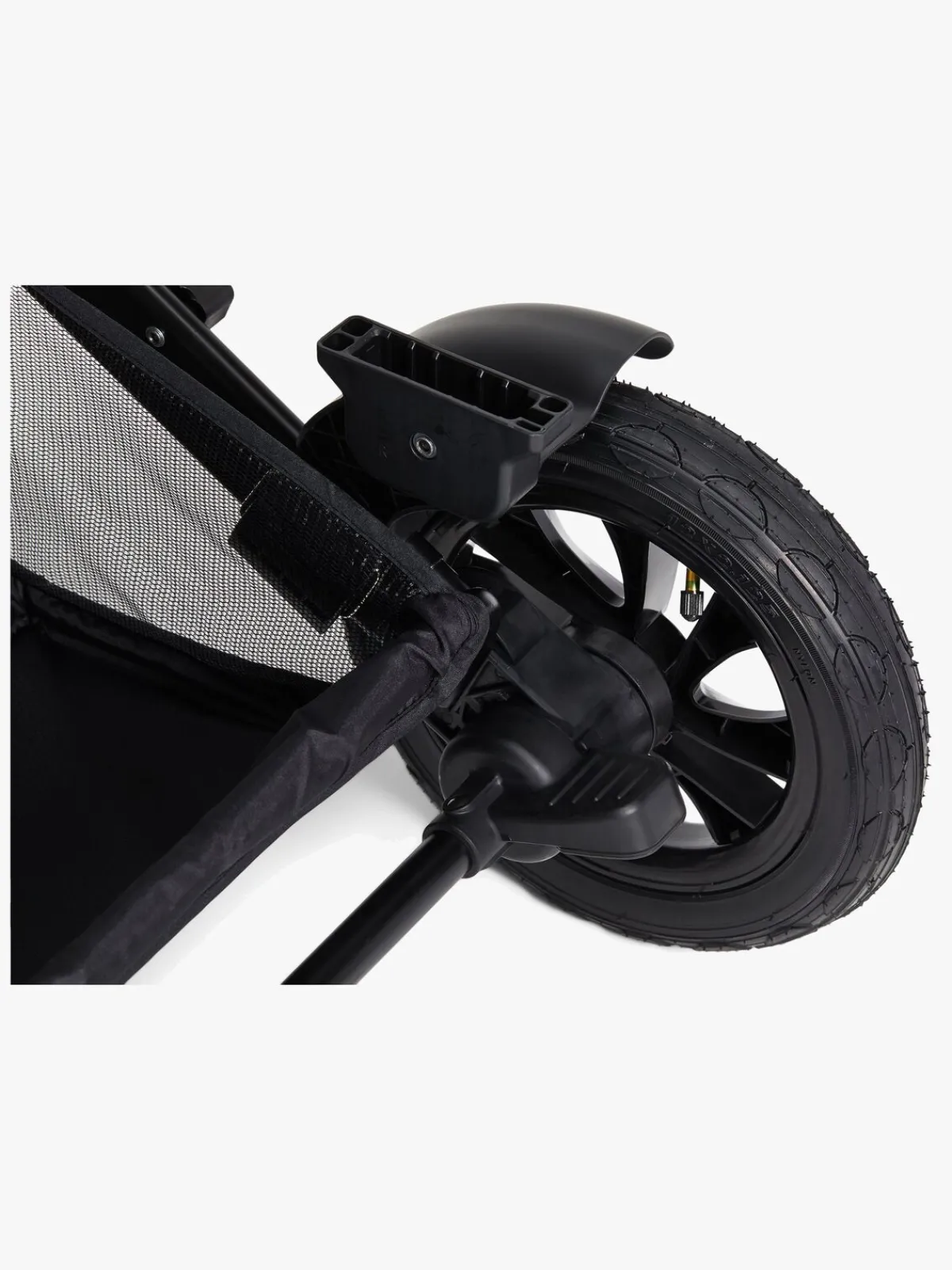 Beemoo Maxi 4 Twin Søskendevogn inkl. Søskendeklapvognsdel, Black/Black