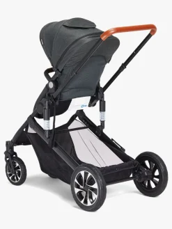 Beemoo Maxi 4 Twin Søskendevogn inkl. Søskendeklapvognsdel, Black/Black