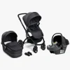 Beemoo Vognpakker*Move Duo Kombivogn inkl. Route i-Size Autostol Baby, Asphalt/Mineral Grey
