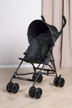 Beemoo Rejseklapvogne>Move Flexi Paraplyklapvogn inkl. Kaleche, Black