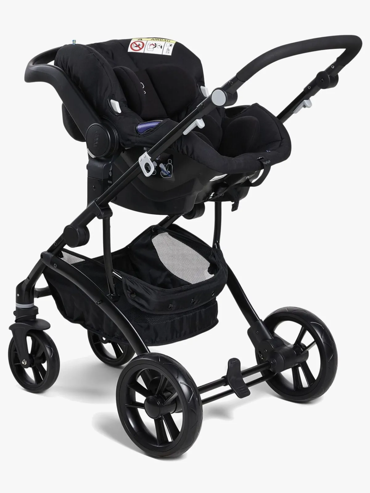 Beemoo Move 2-in-1 Kombivogn, Asphalt