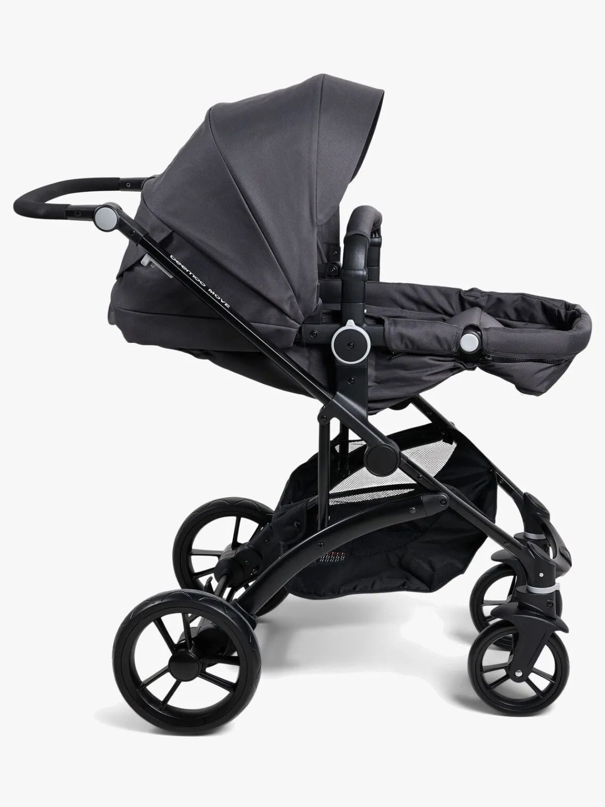 Beemoo Move 2-in-1 Kombivogn, Asphalt