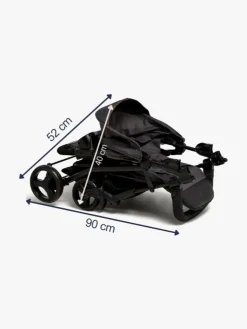 Beemoo Rejseklapvogne*Move Shopper Klapvogn, Asphalt Grå