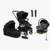 Beemoo Duo- & Kombivogne*One Duovogn inkl. Route i-Size Autostol Baby & base, All Black/Mineral Grey