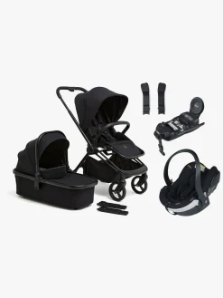 Beemoo Duo- & Kombivogne>One Duovogn inkl. BeSafe iZi Go Modular X2 & Base, All Black/Fresh Black Cab