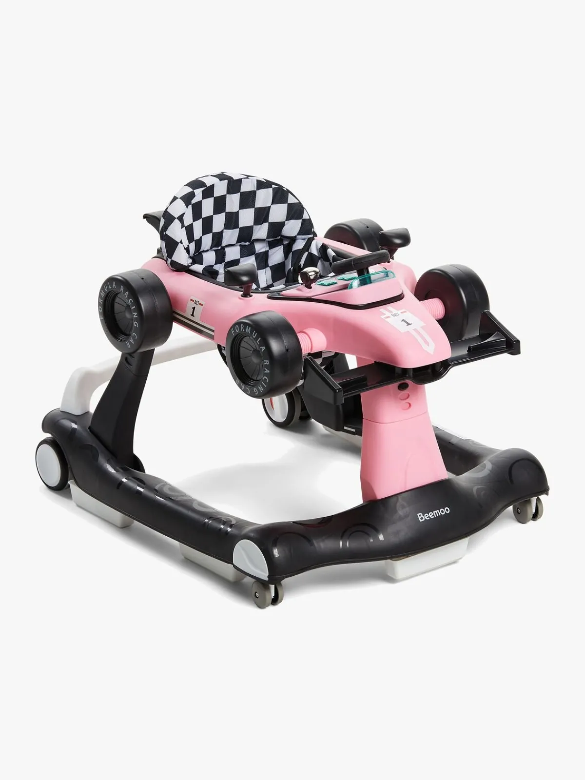 Beemoo PLAY Bil Gåstol, Pastel Pink