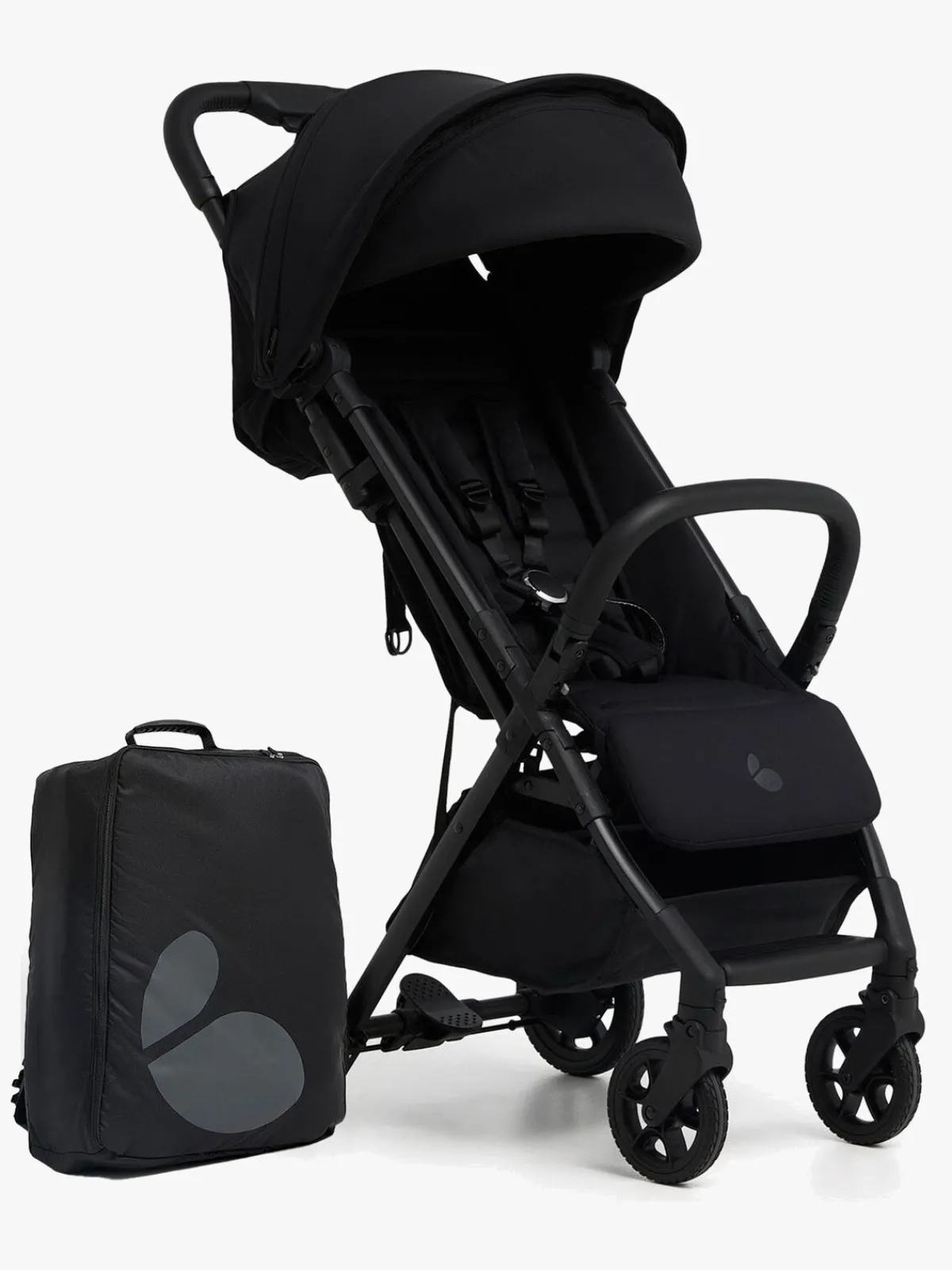 Beemoo Pro Airway Klapvogn inkl. Padded Transporttaske, Coffee Black