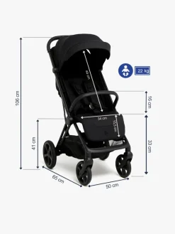 Beemoo Pro Auto 2 Klapvogn, Black