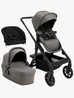 Beemoo Duo- & Kombivogne*Pro Max Duovogn inkl. Toddler seat, Mocha Grey