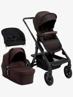 Beemoo Pro Max Duovogn inkl. Toddler seat, Espresso Brown