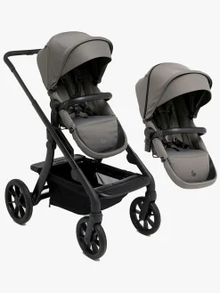 Beemoo Pro Max Søskendevogn, Mocha Grey