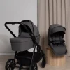 Beemoo Duo- & Kombivogne*Pro Multi 2 Duovogn, Mocha Grey