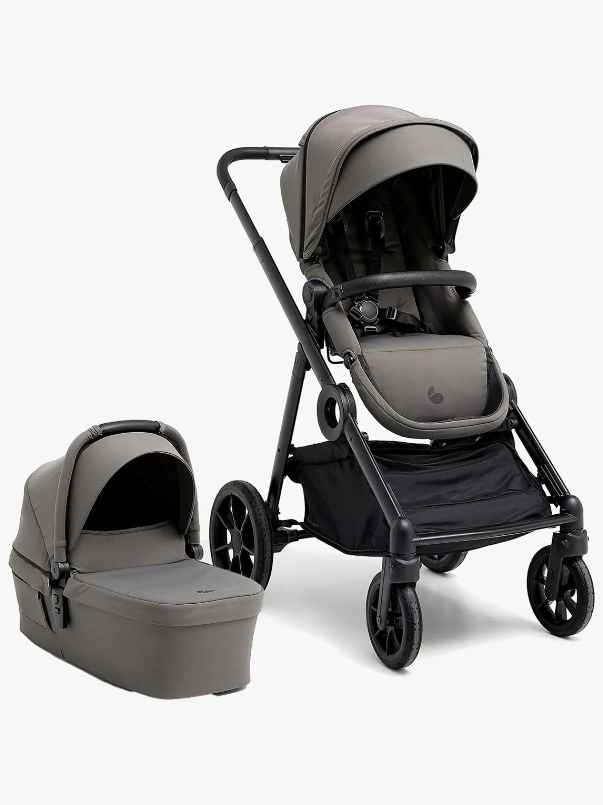 Beemoo Duo- & Kombivogne*Pro Multi 2 Duovogn, Mocha Grey