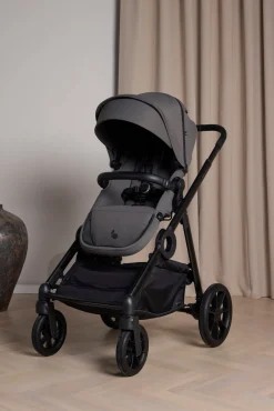 Beemoo Duo- & Kombivogne*Pro Multi 2 Duovogn inkl. Indkøbskurv, Mocha Grey