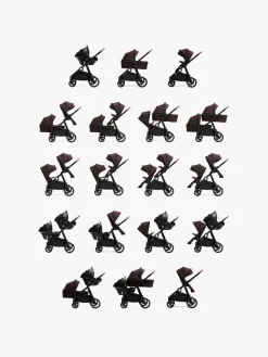 Beemoo Klapvogne></noscript>Pro Multi 2 Klapvogn, Espresso Brown