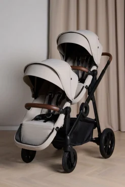 Beemoo Pro Multi 2 Søskendevogn, Latte Beige